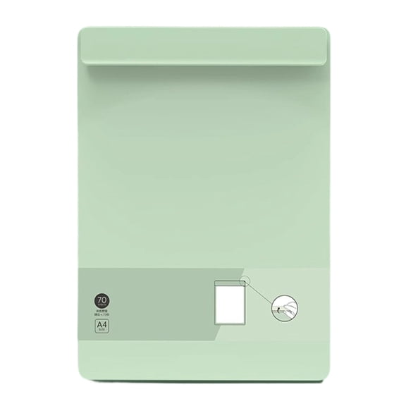 Conference Clipboard with Long Plastic Clip 12.4x8.86Inch for School Office