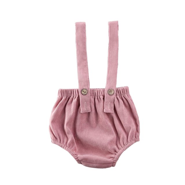EYIIYE Salopette Bébé Shorts en Velours Côtelé