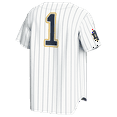 thumbnail image 3 of Youth GameDay Greats #1 White Notre Dame Fighting Irish Lightweight Baseball Jersey, 3 of 4