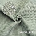 thumbnail image 4 of Sage Green Shower Curtain, Fabric Shower Curtain, Water Repellent, 12 Metal Grommets bean green, 4 of 5