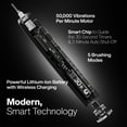 thumbnail image 4 of AquaSonic Elite Rechargeable Electric Toothbrush Set - ADA Accepted, 5 Modes, Travel Case, 8 Brush Heads  (Black), 4 of 8