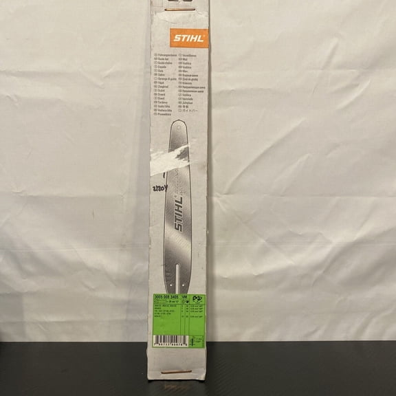 STIHL 12" Rollomatic E Mini Guide Bar, 1/4" Picco .043", OEM for MS150/MS151/HT Series Chainsaws (3005-008-3405)