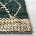 thumbnail image 5 of SAFAVIEH Natural Fiber Ingram Geometric Area Rug, Dark Green/Natural, 5' x 8', 5 of 9