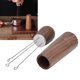 thumbnail image 4 of Needle Distributor, Easy Cleaning Rustproof Coffee Powder Stirrer 304 Stainless Steel With Wooden Handle For Office For Home ANGGREK Otros, 4 of 8