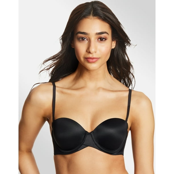 Maidenform Self Expressions Womens Multiway Push Up Bra Size 36B Black Lace