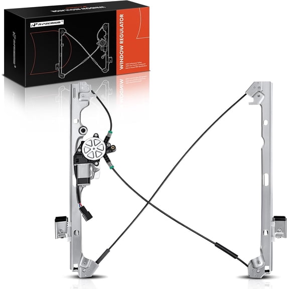 A-Premium Power Window Regulator with Motor Replacement for Chevrolet Avalanche Suburban 1500 2500 Tahoe GMC Yukon XL 1500 Sierra Cadillac Escalade Front Right Fits select: 2007 GMC NEW SIERRA