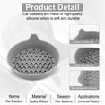 thumbnail image 4 of Silicone Car Holder Mat Non Slip Design Fits Most Vehicles Durable Easy To Clean Auto Accessory for Coffee Mugs Drinks, 4 of 7