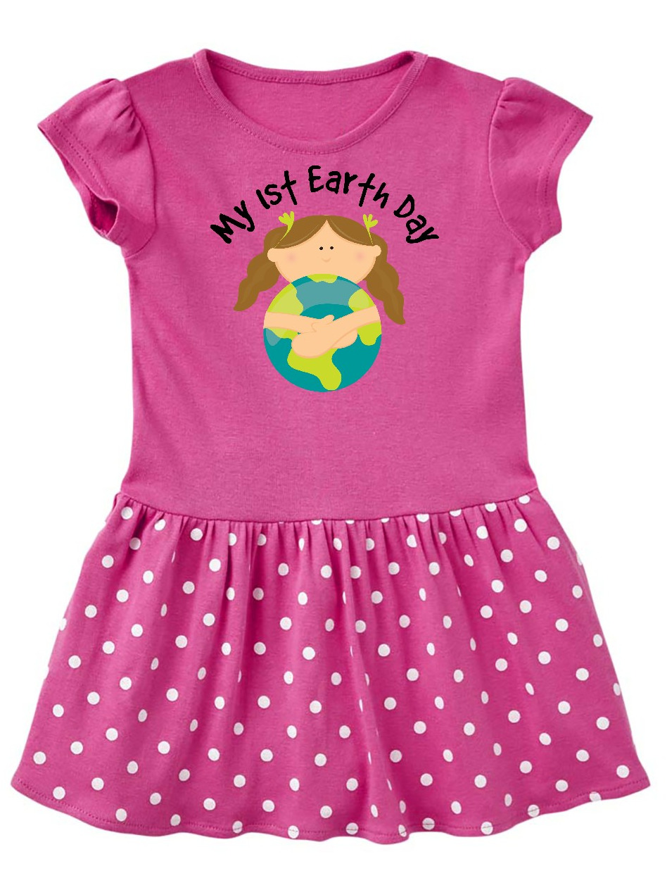 Inktastic My First Earth Day Baby Girl Infant Dress Female Walmart