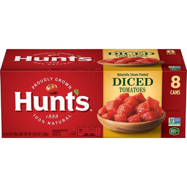 Product of Hunt's Diced Tomatoes 8 Pk. 14.5 oz