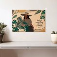 thumbnail image 2 of Elephant Stock Behind Every Strong Woman I Wall Art - Horizontal Canvas Wall Art - Living Room Wall Decor - Advocacy Art Canvas - Green And Gray Decor - 12" x 8", 2 of 8