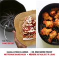 thumbnail image 4 of Starfrit Air Fryer Liners - 50Pcs Disposable Parchment Paper Liners - Non-Stick - Oil Proof - Waterproof - 8” Square for 5-8Qt Baskets, 4 of 6