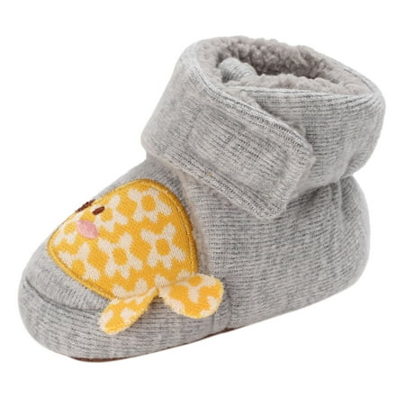 

Qufokar Baby Boy Clothes 18-24 Months Baby Boy Shoe Size 6 Baby Girls And Boys Warm Shoes Soft Booties Comfortable Boots Toddler Cartoon Fish Pattern Print Shoes