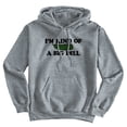 thumbnail image 2 of Kind Of Big Dill Food Funny Pickle Hoodie Sweatshirt Women Men Brisco Brands M, 2 of 7