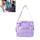 thumbnail image 5 of Bolsa De Gimnasio Para Mujer Rosa Para Llevar El Fin De Semana Bolsa De Noche Bolsas De Lona De Viaje Con Puerto De Carga USB Artículo Personal Bolsa De Viaje Bolsa De Mano Bolsa, 5 of 7