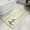 Green, variant on Boho Stripes Bathroom Runner Rugs Non Slip Washable Absorbent Narrow Long Bath Mat Modern Minimalist Lines Texture Blue Runner Rugs for Kitchen Hallway Bedroom Laundry Study Room 15.7"x47.2"