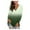 Green, variant on IROINNID Womens Long Sleeve V-Neck Shirts T Shirts Home Gradient Tops Blouse Tunic Fit Tees,Green