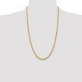 thumbnail image 2 of Diamond2Deal 10K Yellow Gold 4 mm Regular Rope Chain Necklace for Mens 26", 2 of 6