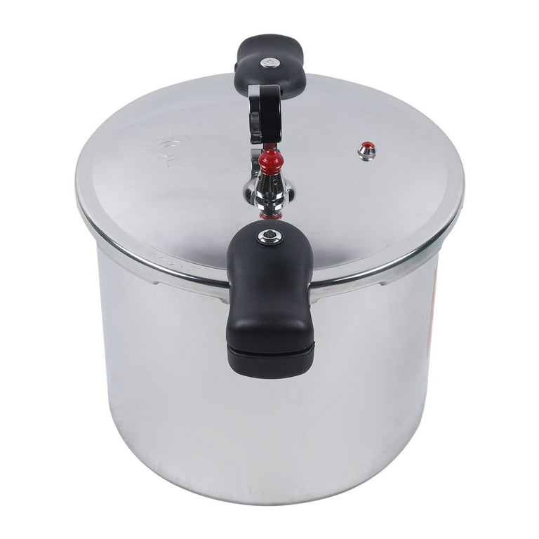 YIYIBYUS 23 Quart Large Capacity Pressure Canner Cooker with Pressure Gauge  10PSI Explosion Proof Safety Valve