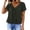 A1_Army Green, variant on Women's V-Neck Pleated Front T Shirts Bubble Hem Tops for Women 2026 Summer Beach Tops Soft Loose Fit Tops Solid Color Loose Tops Basic Tshirts for Women Loose Pleated Shirts Basic Shirts White Xxl