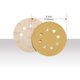thumbnail image 2 of 100 Pcs 125mm Hook and Loop Sanding Discs 60 80 120 150 220 Grit 8 Holes Assorted for Random Orbital Sander., 2 of 3