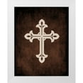 thumbnail image 1 of Robinson, Tamara 15x18 White Modern Wood Framed Museum Art Print Titled - Cross Grunge I, 1 of 4