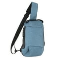 thumbnail image 3 of Camera Sling Bag, Anti Theft Camera Case with Password Lock, High Density Canvas, Widened Shoulder Belt, Small Photography Backpack for Camera and Accessories, 3 of 7
