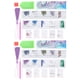 thumbnail image 5 of Juego de 2 marcapáginas de diamantes de cristal 5D, pintura artesanal, forma elegante, patrón redondo para mujer, artesanía colgante, 5 of 8