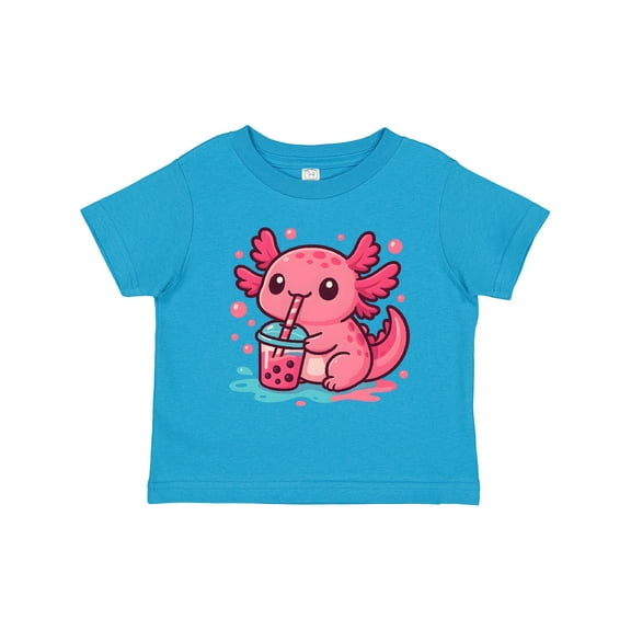 Inktastic Summer Axolotl Boys or Girls Toddler T-Shirt