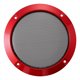 thumbnail image 1 of Coche Metal Audio Altavoz Parrilla Cubierta Malla Woofer Rejilla rojo 5 pulgadas, 1 of 6