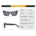 thumbnail image 4 of Large Frame Cats Eye Sunglasses for Unisex, Anti-UVA and Anti-UVB Protection, PC Lens Material, Sun-Resistant Eyewear for Outdoor Activities, 4 of 5