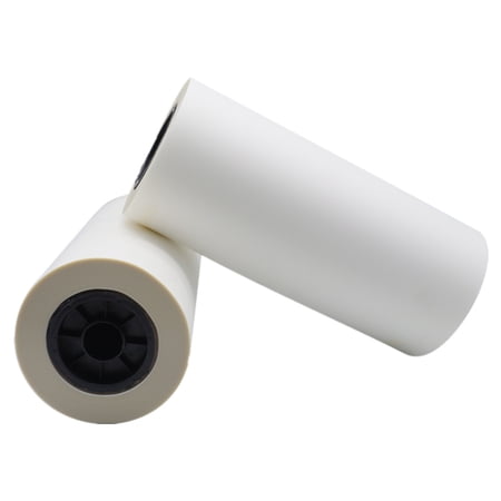 4 Rolls 17'' x 328' Hot-peel PET DTF Transfer Film with Glossy Back