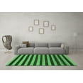 thumbnail image 3 of Ahgly Company Indoor Round Abstract Emerald Green Modern Area Rugs, 8' Round, 3 of 4