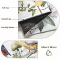 thumbnail image 4 of Spring Watercolor Area Rugs 5x7 ft Vintage Yellow Flowers and Birds Washable Rug Non Slip Indoor Carpet Absorbent Floor Mat for Living Room Bedroom Dining Room, 4 of 9