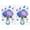 Hydrangea And Butterfly, variant on 2 Pcs Funny Kitchen Towels,I’ll Be Watching You Dog Microfiber Dish Towels,Kitchen Tea Towels,Kitchen Towel Set (18" X 26")