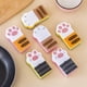 thumbnail image 5 of Esponjas para fregar de cocina, multiusos, antiarañazos, resistentes, para platos, ollas y sartenes, limpieza con forma de gato de tres capas, 6 uds., 5 of 5