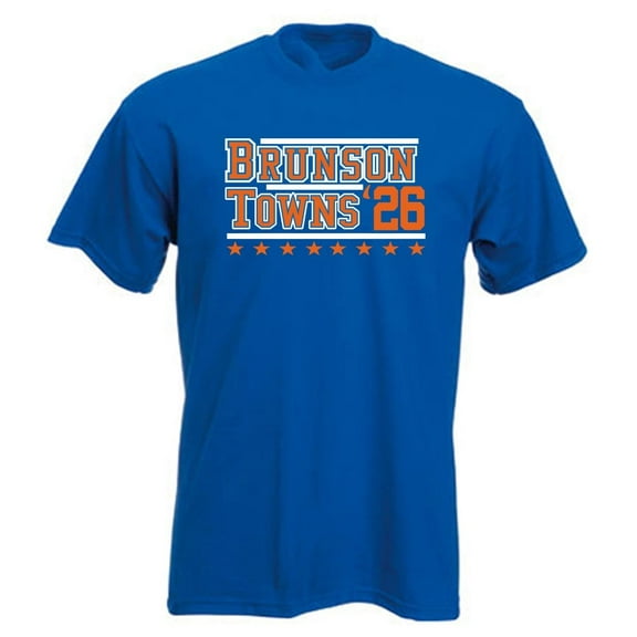 Jalen Brunson Karl Anthony Towns New York 26 Shirt T-Shirt