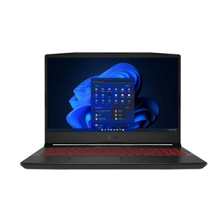 MSI Katana GF76 17.3” 144Hz FHD Gaming Laptop: Intel Core i7-11800H, NVIDIA Geforce RTX 3050 Ti, 16GB DDR4, 512GB NVMe SSD, Win 10: Black 11UD-001US
