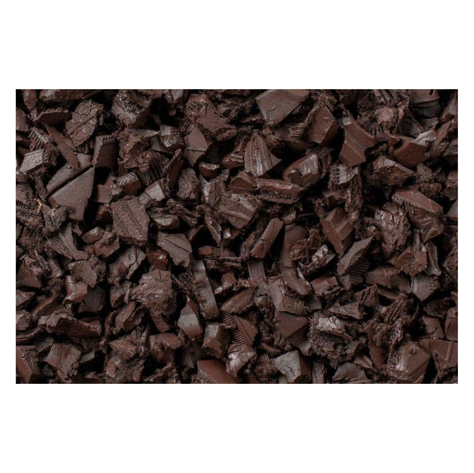 Rubber Mulch Nuggets Protective Flooring for Playgrounds, Swing-Sets, Play Areas, and Landscaping (400 LBS - 16 CU. FT., Brown)