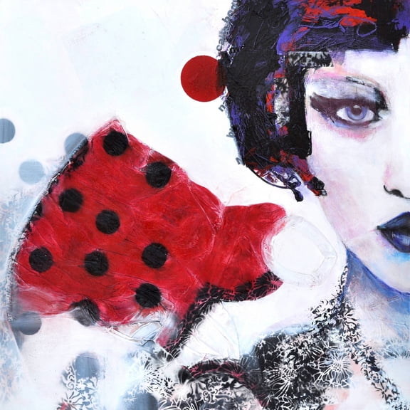 Nobody Calls Me by My Real Name II Painting Print on Wrapped Canvas