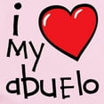 thumbnail image 2 of CafePress - I Love My Abuelo - Baby Light Bodysuit, Size Newborn - 24 Months, 2 of 4