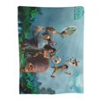 thumbnail image 5 of Two Layers Blanket Raya Custom Name Printed Bedspread Sofa Covers Travel Camping Blanket Christmas Gift, 5 of 5
