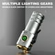 thumbnail image 2 of Linterna LED recargable de alta potencia y alto lumen, batería de litio 18500, superbrillante, escalable y potente, ideal para lámparas de xenón de plástico., 2 of 9