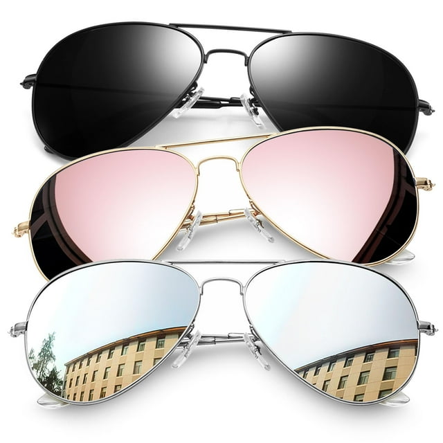 Gafas de sol Joopin, sin enredos, polarizadas, 3 unidades, UV400, unisex