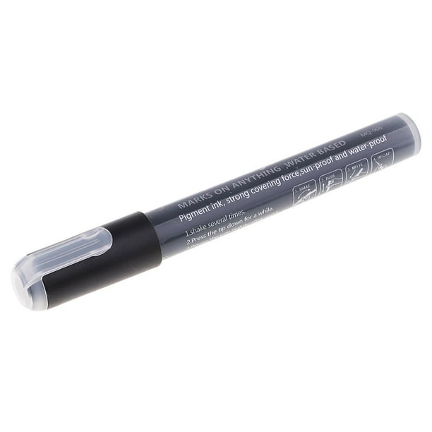 Marcador de pintura acrílica premium a base de agua, escribe en casi cualquier superficie. negro