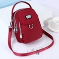 thumbnail image 3 of Bolsas Mensajero Bolso Cruzado Elegante Correa Ajustable Impermeable para Trabajar, 3 of 9