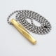 thumbnail image 3 of Collar pendiente Sunnimix Unisex Acero inoxidable Oro, 3 of 5