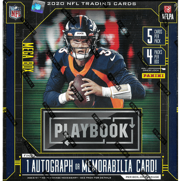 20 PANINI PLAYBOOK FOOTBALL MEGA BOX