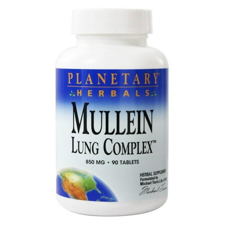 Planetary Herbals Mullein Lung Complex 850mg 90