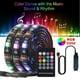 thumbnail image 2 of Luces Led Usb Rgb 5V Controlador De Música Iluminación De Fondo Luz De Fondo De Tv Luz Led Flexible Vogacara HA044404-03, 2 of 6
