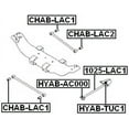 thumbnail image 2 of Febest BUSHING, REAR TRANSVERSE ARM # CHAB-LAC2 OEM 96497058, 2 of 2